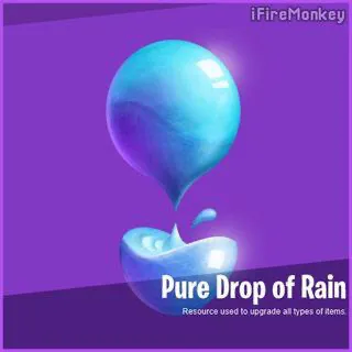 2500 pure drops of rain