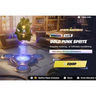 Gold Punk sprite 
