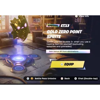 Gold Zero point sprite 