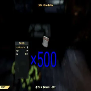 Yellowcake Flux ×500