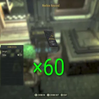 Nuclear Keycard ×60