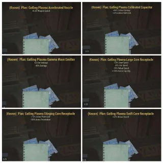 Gatling Plasma Mod Set