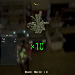 Greens Misc ×10