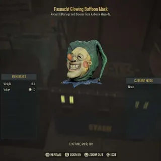 Fasnacht Glowing Buffoon