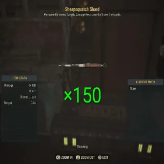 Sheepsquatch Shard ×150
