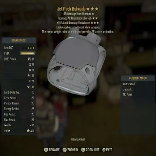Jet Pack Bulwark