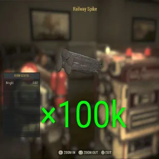 Railway Spike ×100k