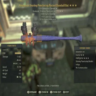 Level 15 Indigo Bat