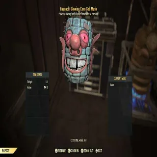 Glowing Corn Cob Mask