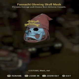 Glowing Skull Mask