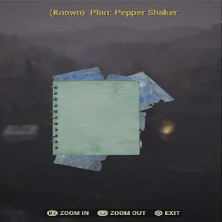Pepper Shaker Plan
