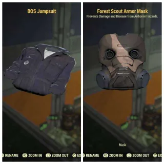 BOS Jumpsuit + FSA Mask