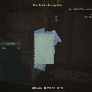 Ticket To Revenge Paint