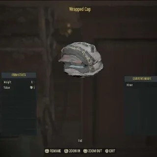 Wrapped Cap