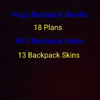 Mega Backpack Bundle