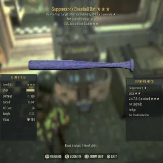 Level 5 Indigo Bat