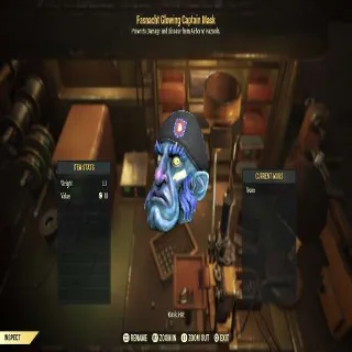 Glowing Captain Mask