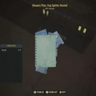 Hog Splitter Rusted
