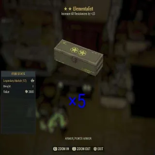 Elementalist Mods ×5