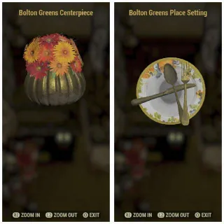 Bolton Greens Set