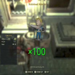 100 Medicine Bobbleheads