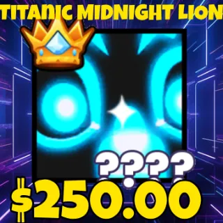 Titanic midnight lion