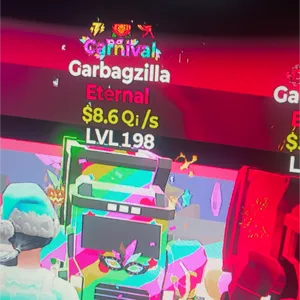 carnival garbagzilla 3x