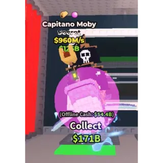 Capitano Moby 960 m/s Rarest Brainrot.