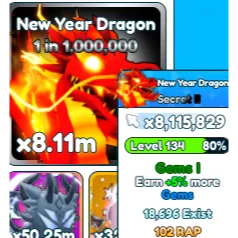 New Years Dragon  Tap simulator