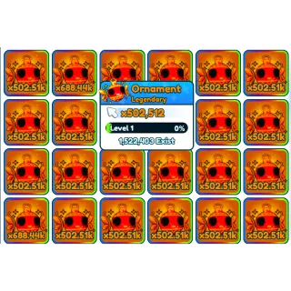 30x rb ornaments Tap simulator