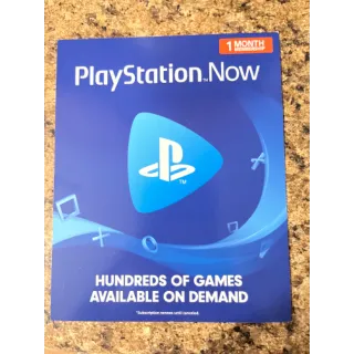 Playstation now 1 month