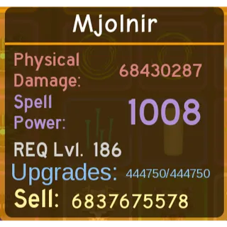 DUNGEON QUEST REBORN | MJOLNIR