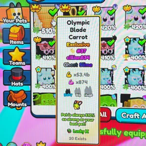 Olympic blade carrot