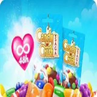 Candy Crush  Gold Bars & 48h Unlimited Lives