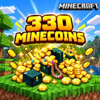 330 Minecoins Minecraft Digital Code