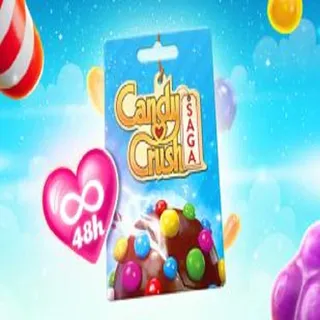 Candy Crush  Gold Bars & 48h Unlimited Lives