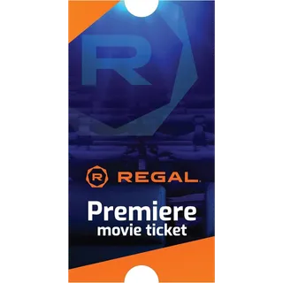 One Premiere Movie Ticket to Regal Cinemas