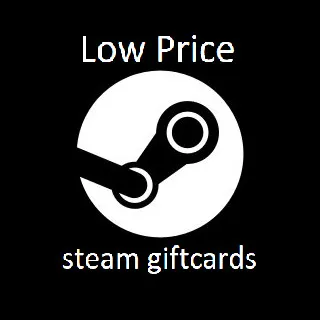 Low Price steam giftcards