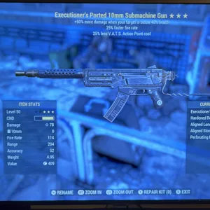 Weapon | E2525 Submachine Gun