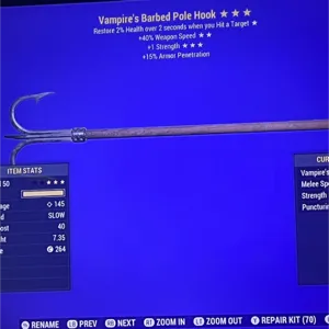 VSS+1S Pole Hook