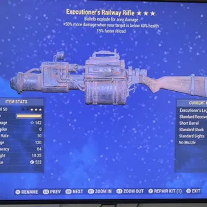 Weapon | Exe15 Railway Rifle