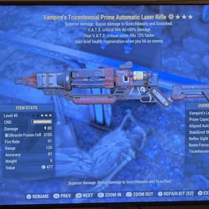 Weapon | V5015 Laser Rifle