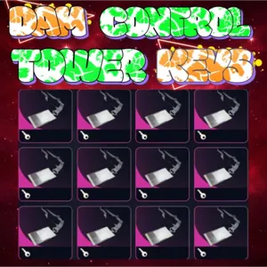 DAM CONTROL TOWER KEYS
