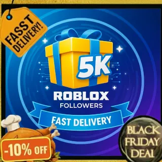 Roblox Followers 5000