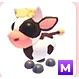 M COW CALF M + 2 ENDANGERED EGG