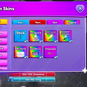 Baddies Roblox Weapons