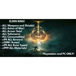 Elden Ring: ALL Items! 