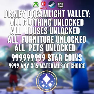 Disney Dreamlight Valley Bundle (ALL Platforms, Excluding Playstation)