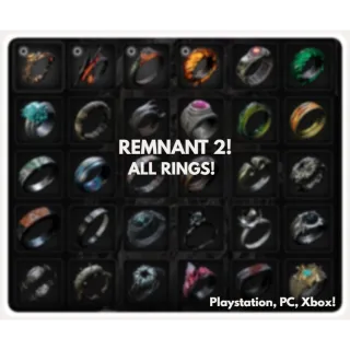 Remnant 2: ALL Rings!