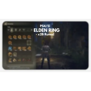 ELDEN RING: x2B Runes! (PS)